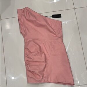 LAMARQUE Pink One-Shoulder Dress
